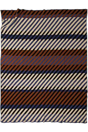 Happy Habitat ÉCHARPE PATTERN 2 in Blue,Neutral.
