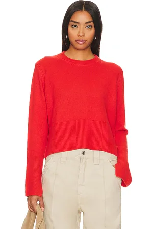 AUTUMN CASHMERE Boxy Crew Neck in .