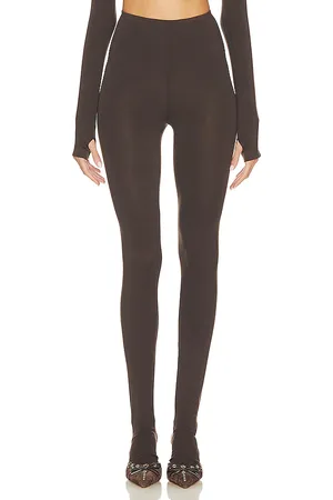 Norma Kamali Legging With Footie in .
