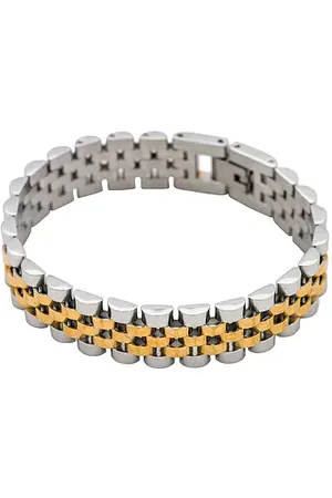 BRACHA BRACELET ROLLY TWO TONE 2.0 in .