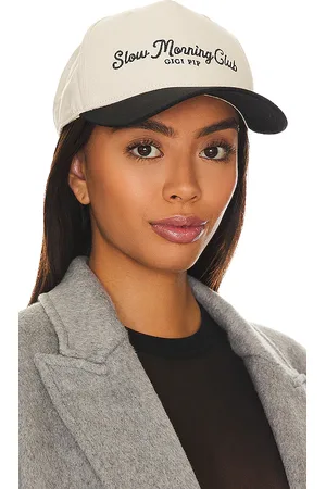 GIGI PIP CASQUETTE SLOW MORNING CLUB in Black,Cream.