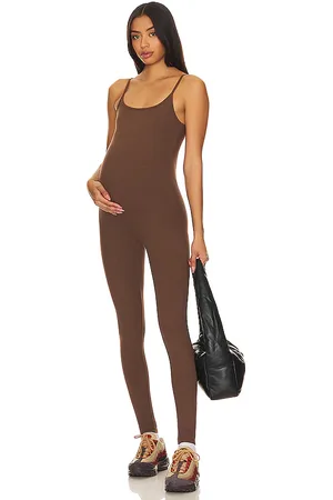 Bumpsuit Rib Maternity Unitard in .