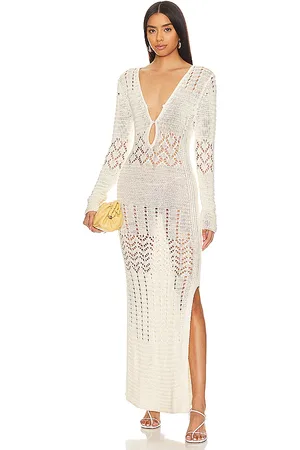 Solid ROBE MAXI THE LUCINDA in .
