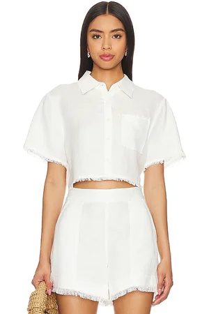 Simkhai CHEMISE CROPPED SOLANGE in .