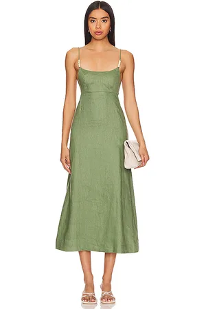 FAITHFULL THE BRAND ROBE MI-LONGUE REGINA in .