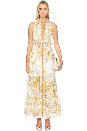 HEMANT AND NANDITA ROBE MAXI AVEC CEINTURE in .