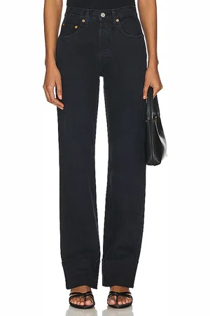 RE/DONE JAMBES LARGES TAILLE HAUTE LOOSE LONG in .