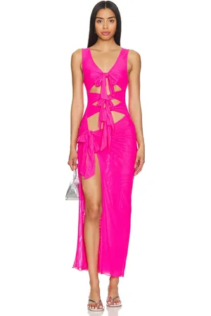 superdown ROBE MAXI NELLY SHEER in .