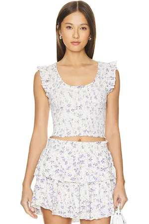 LOVESHACKFANCY Dovi Top in .