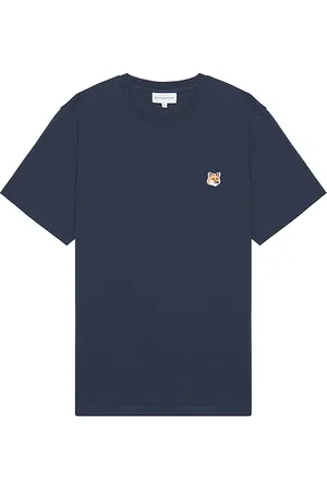 Maison Kitsuné Fox Head Patch Regular T-Shirt in .