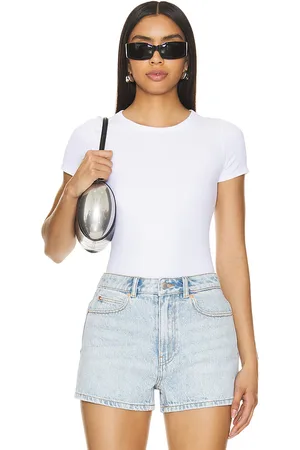 Alexander Wang BODY COTTON RIB TEE in .