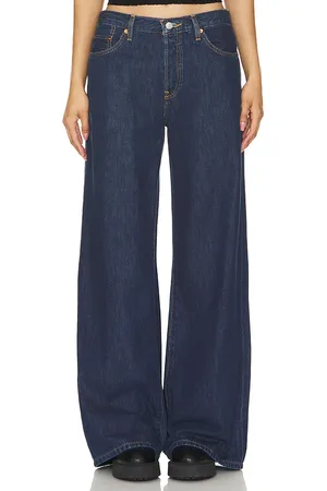 RE/DONE JEAN PALAZZO TAILLE MOYENNE in .