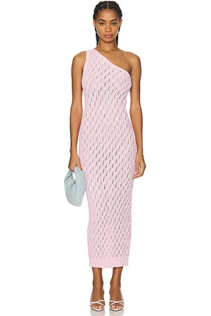 SNDYS ROBE MAXI UNE ÉPAULE DÉNUDÉE CLAIRE in .