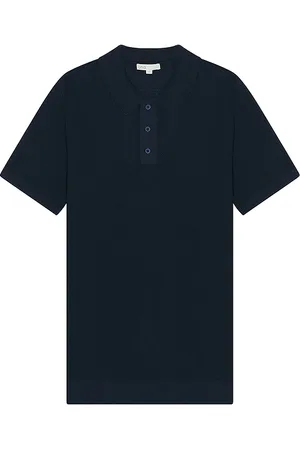 ONIA Cotton Textured Knit Polo in .