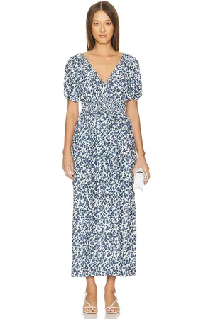 FAITHFULL THE BRAND ROBE MI-LONGUE VALRAS in .
