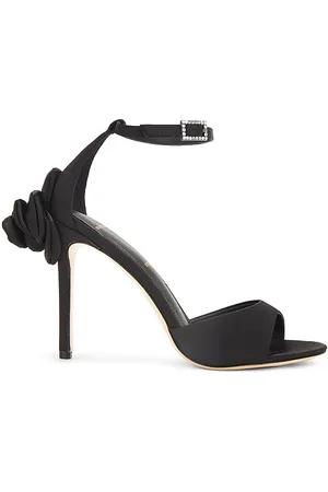 BLACK SUEDE STUDIO ESCARPINS JOSEY 100 in .