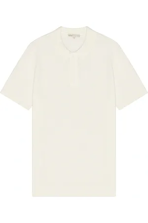ONIA Cotton Textured Knit Polo in .