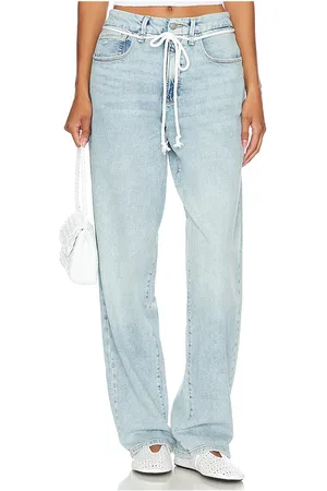GOOD AMERICAN JEAN LOOSE AVEC CORDON DE SERRAGE GOOD 90S in .