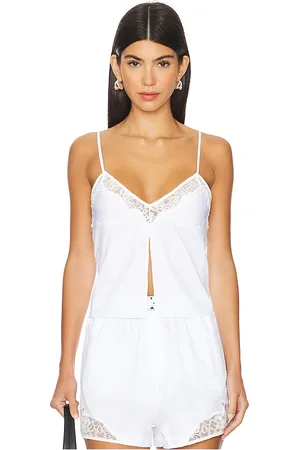 FLEUR DU MAL CARACO LACE INSERT POPLIN in .