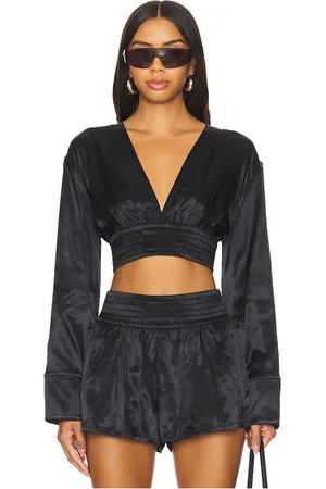 Alexander Wang MANCHES LONGUES MAINLINE V FRONT ELASTIC in .