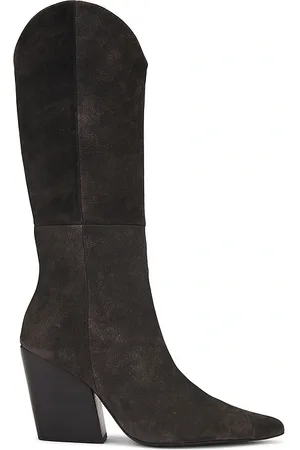 BLACK SUEDE STUDIO BOTTES LE NOA in .