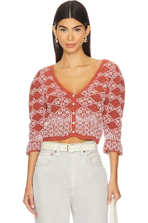 Free People GILET GEO FLORAL in .