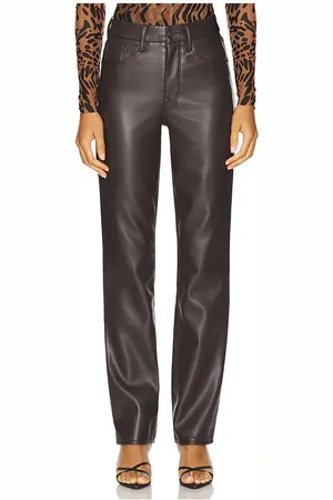 GOOD AMERICAN PANTALON EN CUIR BETTER THAN GOOD ICON in .