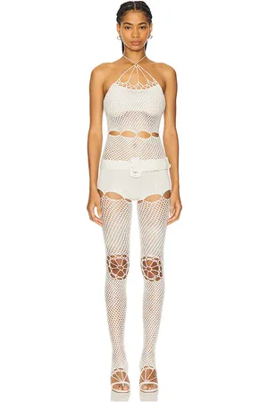nastyamasha Crochet Catsuit in .