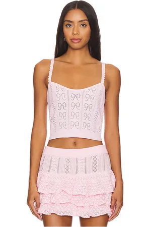 LOVESHACKFANCY Fane Top in .