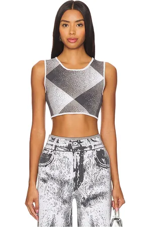 PH5 Jude Cropped Plaid Top in .