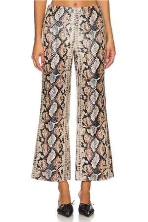SIMON MILLER PANTALON PIA VEGAN SNAKE in .