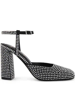 BLACK SUEDE STUDIO ESCARPINS MEADOW 90 in .