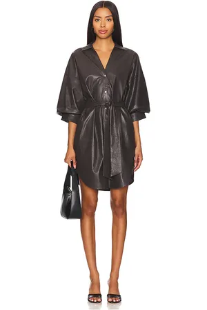 BROCHU WALKER ROBE MINI AVEC CEINTURE KATE in .