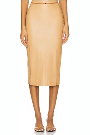 Commando JUPE MIDI IMITATION CUIR in .