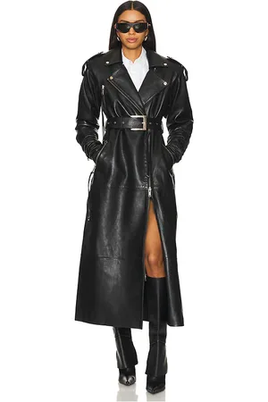 Retrofete TRENCH EN CUIR KNIGHTLEY in .