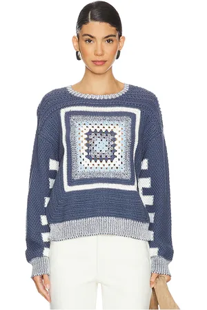 MONROW PULL CROCHET PULLOVER in .