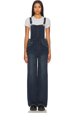 GRLFRND SALOPETTE SADIE WIDE LEG in .