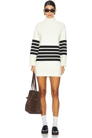 LINE & DOT ROBE ABBEY SWEATER in .