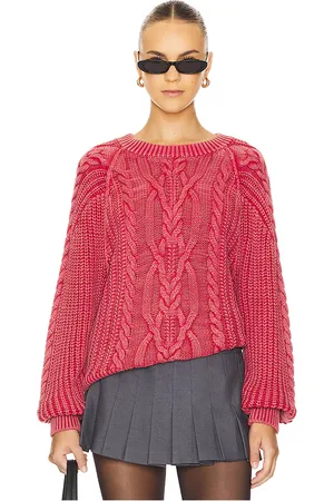 Free People PULL MAILLE TORSADÉE FRANKIE in .