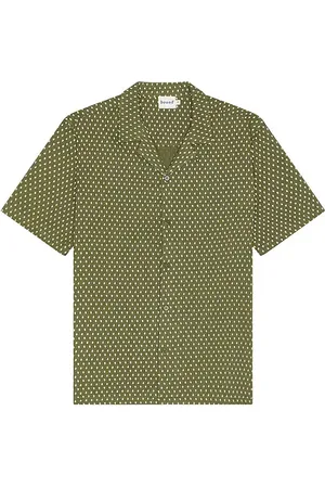 Bound Paisley Cuban Shirt in .