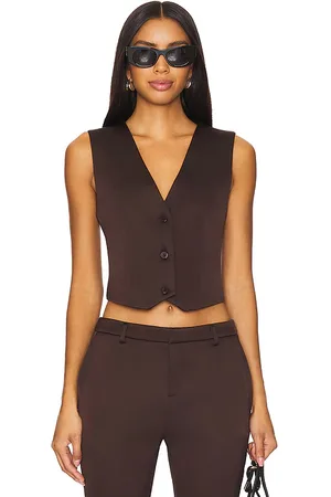 SER.O.YA GILET EDWINA HAVEY SATIN in .