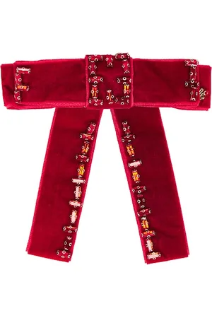 Lele Sadoughi BARRETTE NŒUD KATE CRYSTAL in .