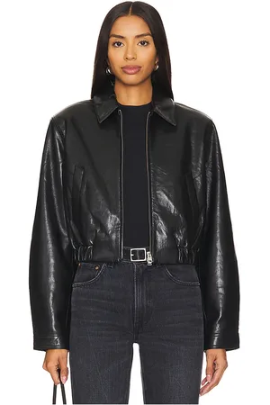 AGOLDE BLOUSON CROPPED ESSIE in .