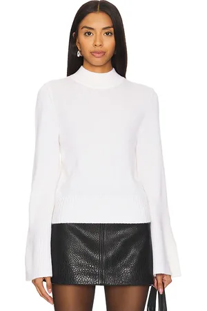 AUTUMN CASHMERE SWEAT COL CHEMINÉE in .