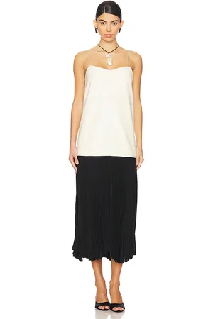 ALEXIS ROBE PIATTA in Black,White.