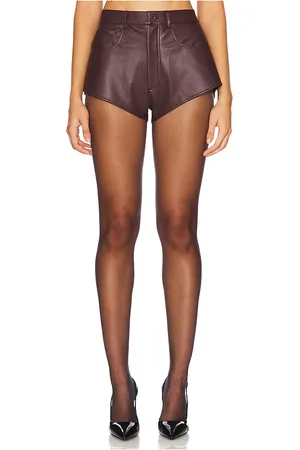LAPOINTE SHORT MINI IMITATION CUIR STRETCH in .