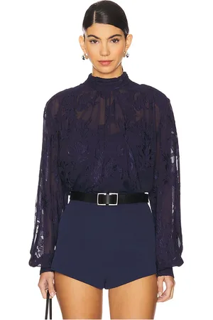 HEMANT AND NANDITA High Neck Top With Cami in .