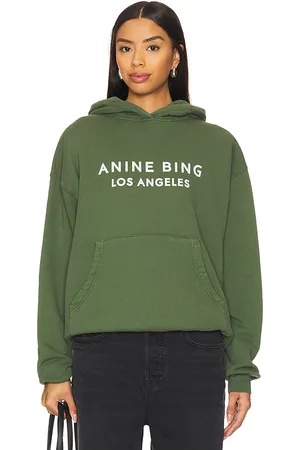ANINE BING SWEAT À CAPUCHE ALTO in .