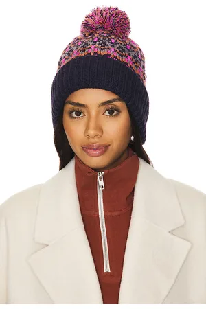 Free People BONNET À POMPON FIRST FROST FAIRISLE in .