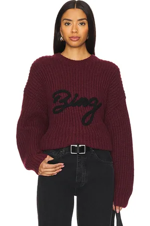 ANINE BING PULL RAS DE COU SYDNEY SIGNATURE in .